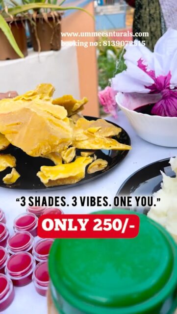 🌿 3-Shade Lip + Cheek Tint (Lip Lint) 🌿
✨ Available in Pink • Brown • Maroon (Meroon/Meroon shade you meant as meroon)
Use it as lip tint + cheek (blush) tint also 💄💖

🎁 Offer Price:
🔹 3 Shades Combo → ₹660
🔹 1 Shade Only → ₹310

💫 Natural, smooth, and perfect for daily glam!

🛒 Order Now: www.ummeesnaturals.com
📩 WhatsApp: 8139072515

#LipTint #CheekTint #BlushTint #3ShadeOffer #PinkTint BrownTint MaroonTint