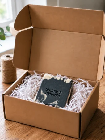 Charcoal Manjishta Cold Processed Soap ( pre-order 15days)