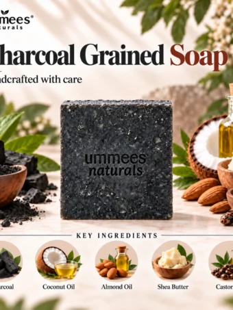 Charcoal Grained Cold Processed Soap ( Pre – Order 15days )