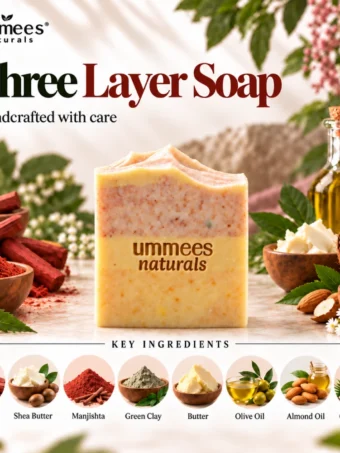 Three Layer Cold Processed Soap ( Pre – Order 15days )